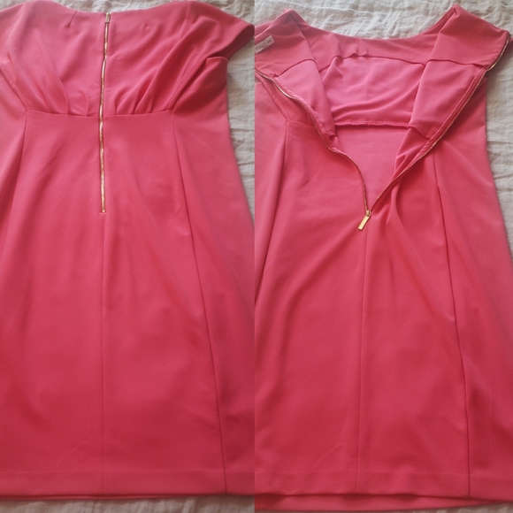 CALVIN KLEIN Capelet Empire-Waist Sheath Dress: size 16 - Picture 10 of 13